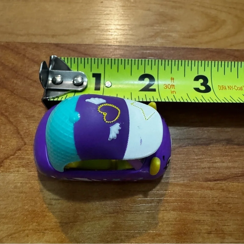Moose Shopkins Season 2 Cutie Cars CRUISEY CAP Rare Shopkins Purple Car 2”